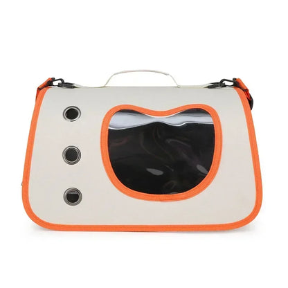 Cat Travel Backpack with Mesh Window - Foldable Carrier Tote