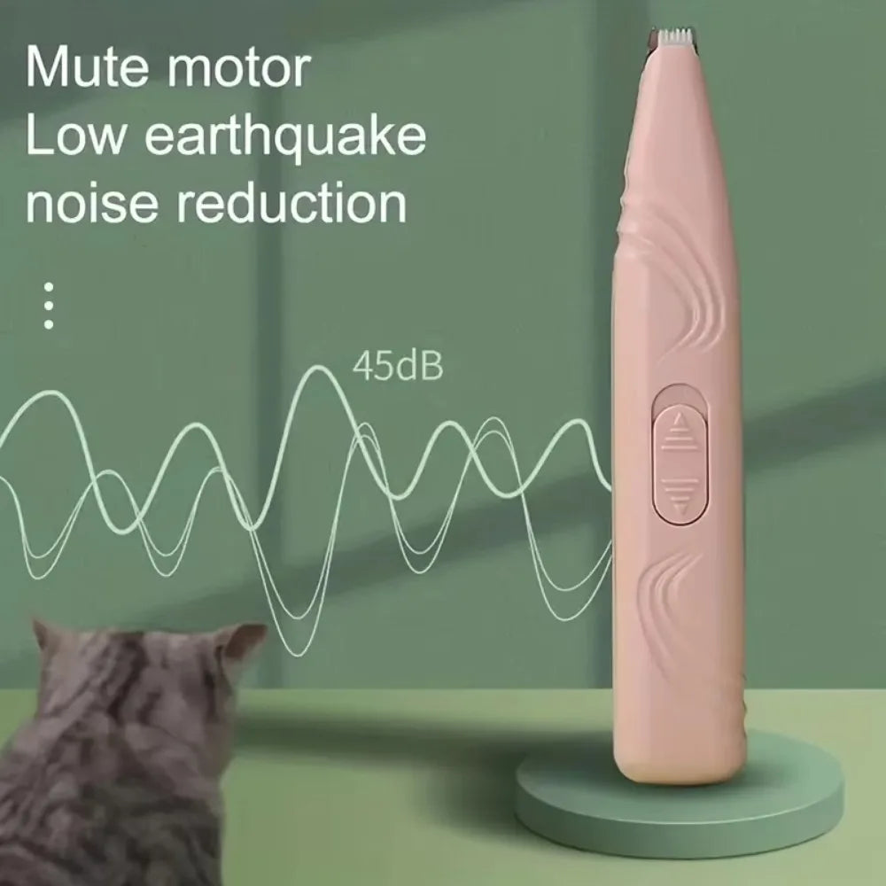 Electric Pet Clippers for Dogs and Cats - Quiet Grooming Trimmer
