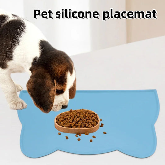 Non-Slip Silicone Pet Feeding Mat for Dogs and Cats
