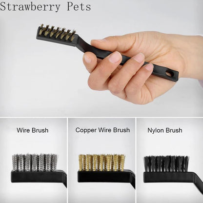 3-Pack Aquarium Algae Cleaning Brush Set for Fish Tanks