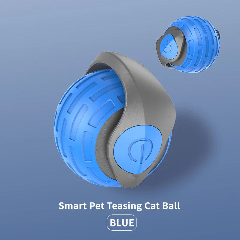 Interactive Smart Rolling Cat Toy - USB Rechargeable Ball