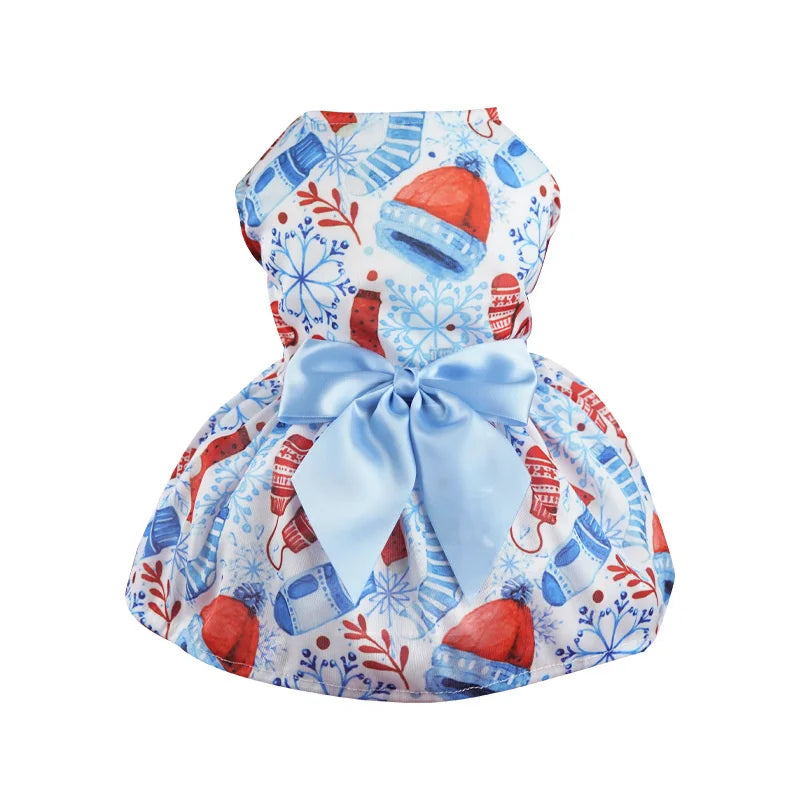 Christmas Dress for Small Dogs - Cute Holiday Outfit