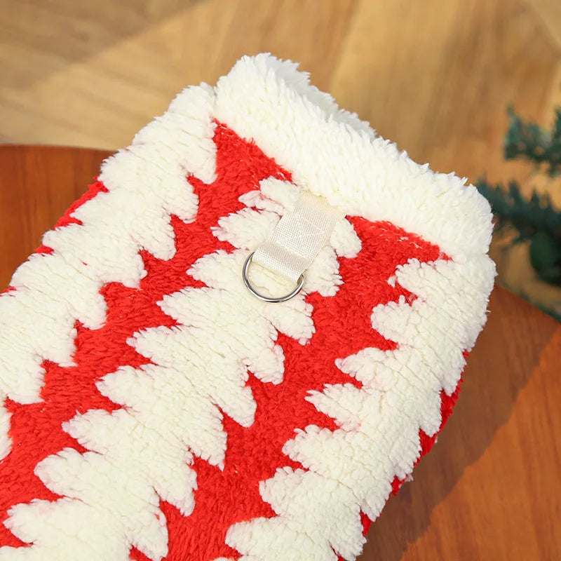 Festive Cat and Dog Clothes for Winter Celebrations