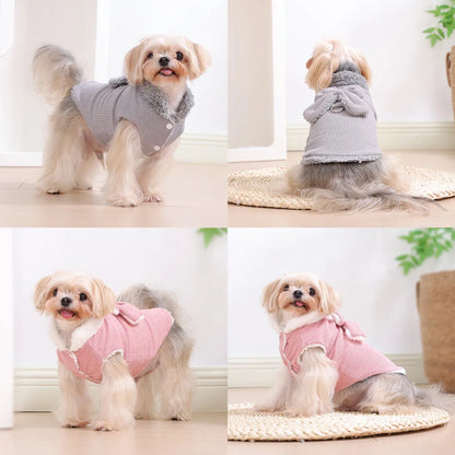 Warm Cat Costume Vest for Small to Medium Cats