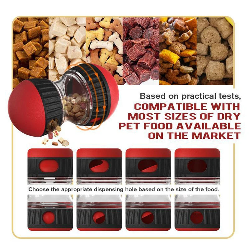 Interactive Slow Feeder Dog Toy for Small to Large Pets