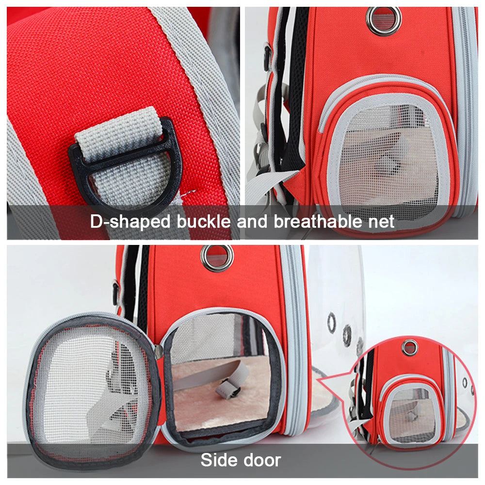 Breathable Cat and Dog Carrier Backpack for Travel