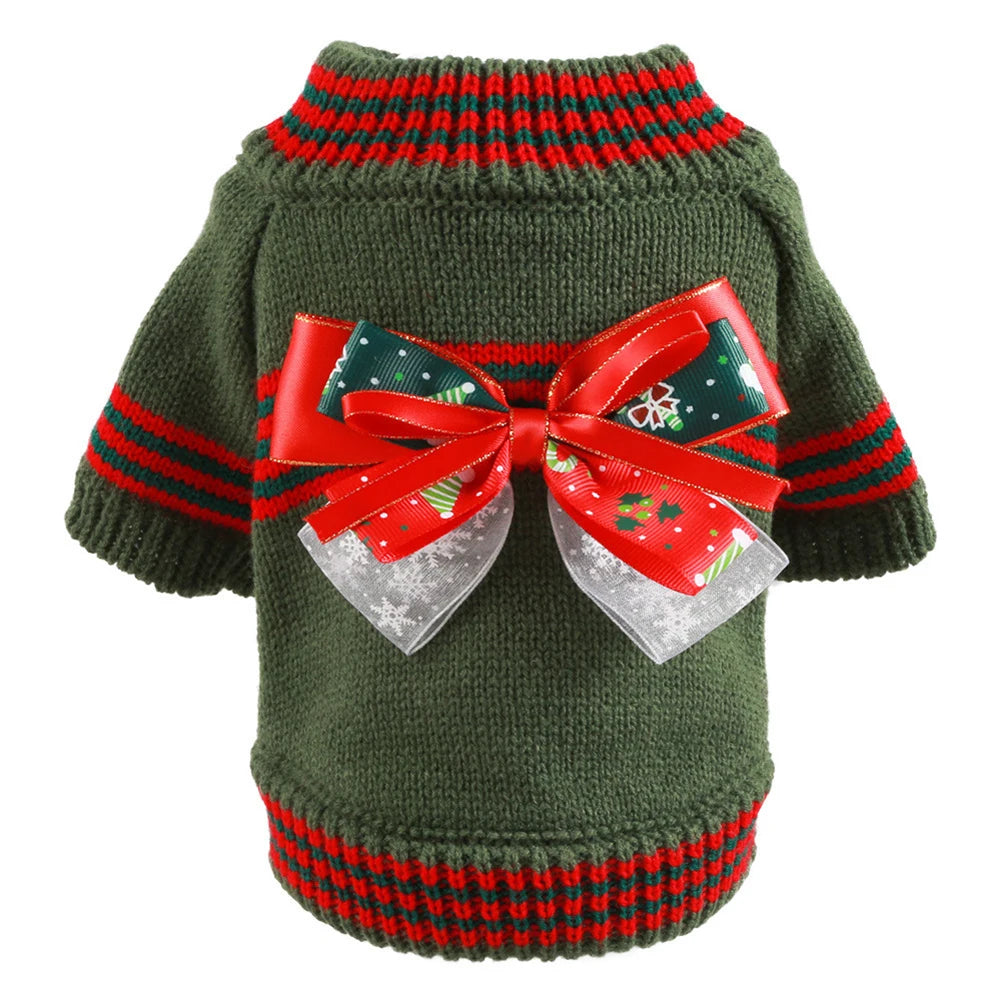 Knitted Warm Sweater for Cats and Dogs - Autumn/Winter Wear