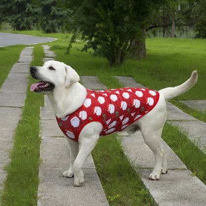 Holiday Dog Hoodie for Christmas - Lightweight Pet Sweatshirt