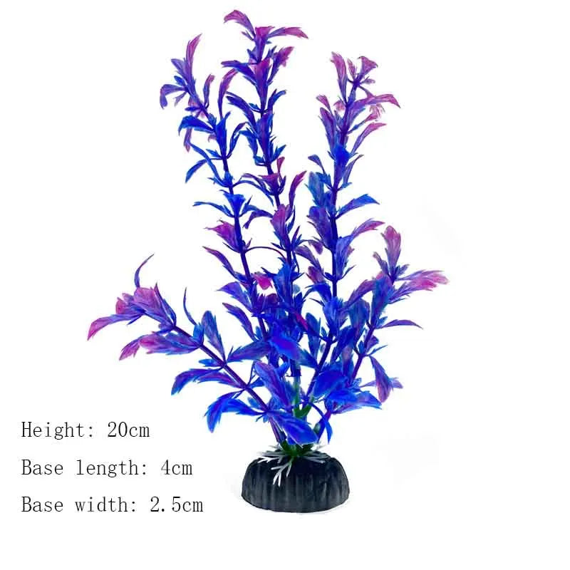 Artificial Aquarium Plants - Green Water Grass Decoration