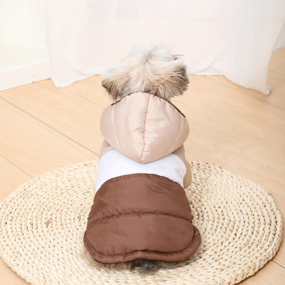 Waterproof Windproof Dog Hoodie for Small Dogs and Cats