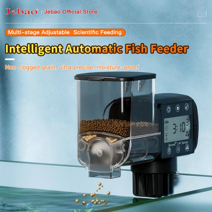 Automatic Fish Feeder with WiFi and Digital Timer Control