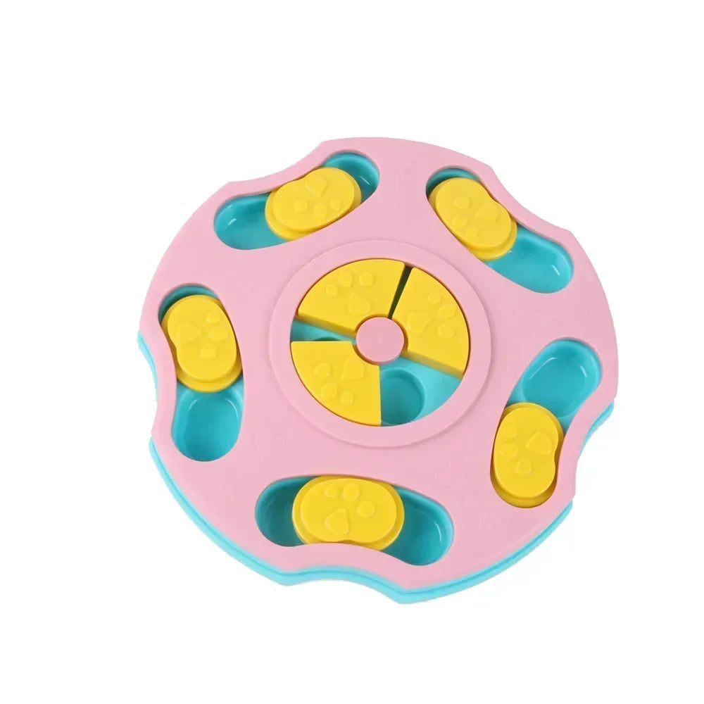 Interactive Dog Puzzle Slow Feeder Bowl for Smart Eating