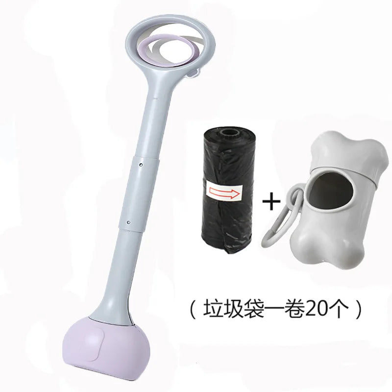 70cm Portable Dog Pooper Scooper for Easy Waste Cleanup