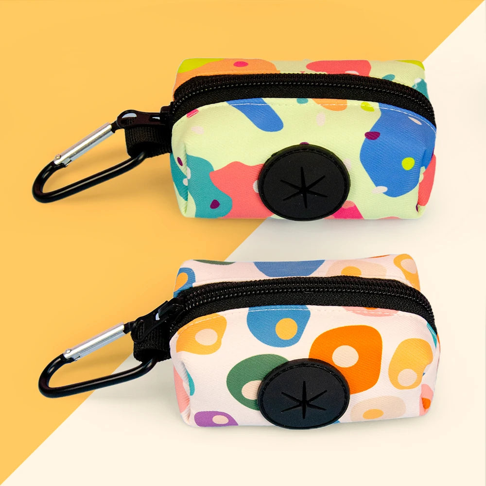 Stylish Dog Poop Bags for Easy Cleanup - 1 or 2 Pack