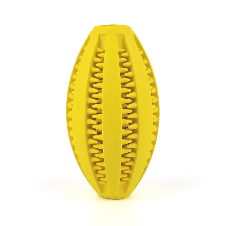 Natural Rubber Dog Chew Toy Ball for Teeth Cleaning