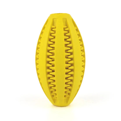 Natural Rubber Dog Chew Toy Ball for Teeth Cleaning