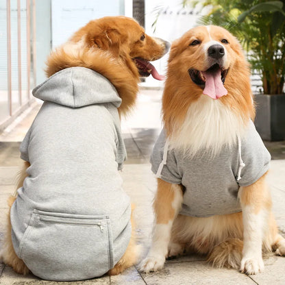 Reversible Plaid Dog Winter Coat for Cold Weather