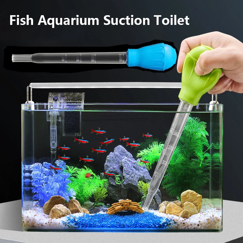 Aquarium Gravel Vacuum Cleaner with Suction Tube