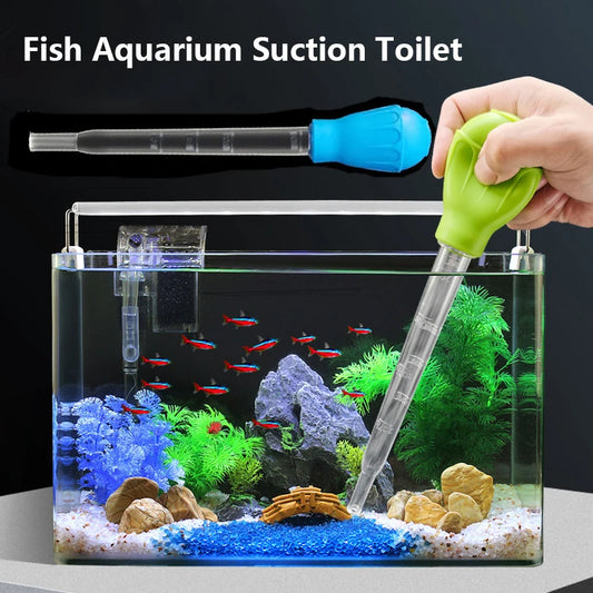 Aquarium Gravel Vacuum Cleaner with Suction Tube