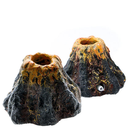 Volcano Shaped Air Bubble Stone for Fish Tank Decoration
