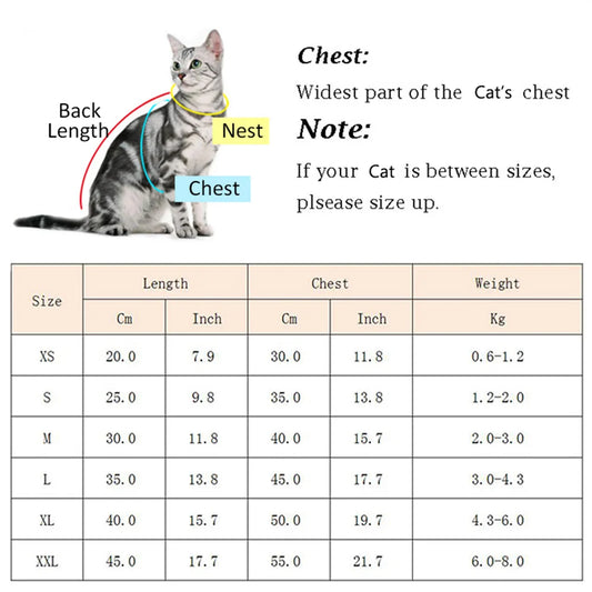 Striped Cotton Sleeveless T-Shirt for Small Dogs and Cats