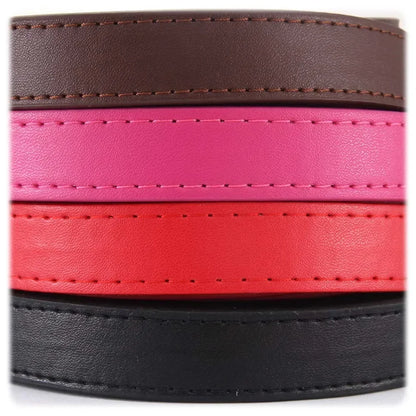 Colorful Leather Leashes for Small to Large Dogs and Cats