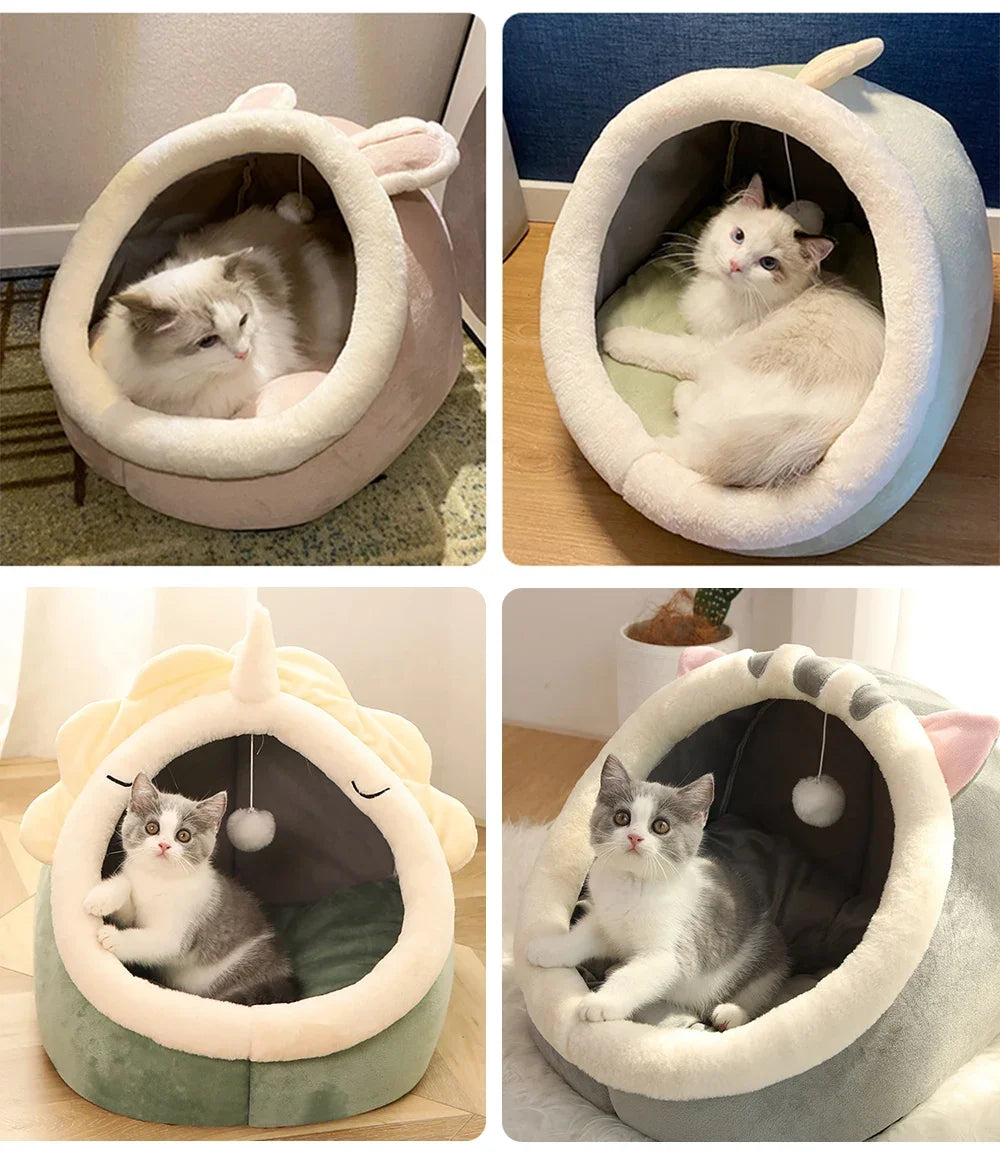 Washable Cat Beds and Cushions for Small Pets