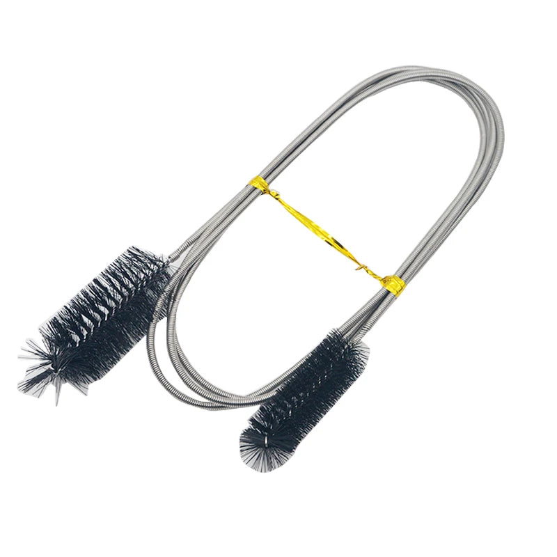 Stainless Steel Aquarium Cleaning Brush for Tubes and Pipes