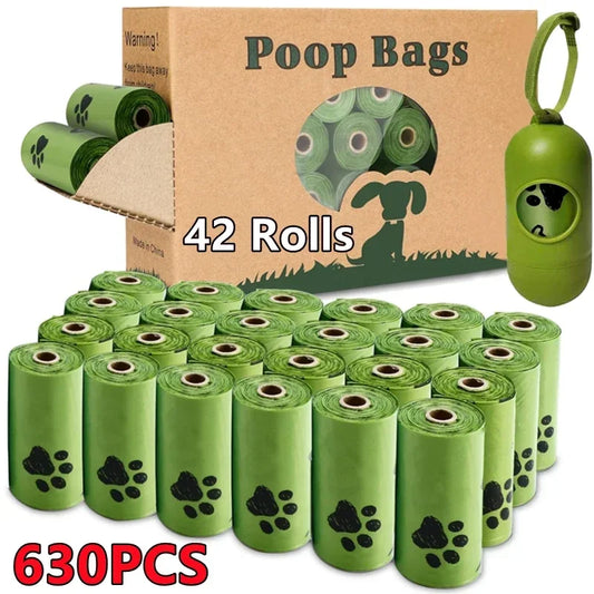 Biodegradable Dog Poop Bags - Scented Cat Waste Bags Bulk