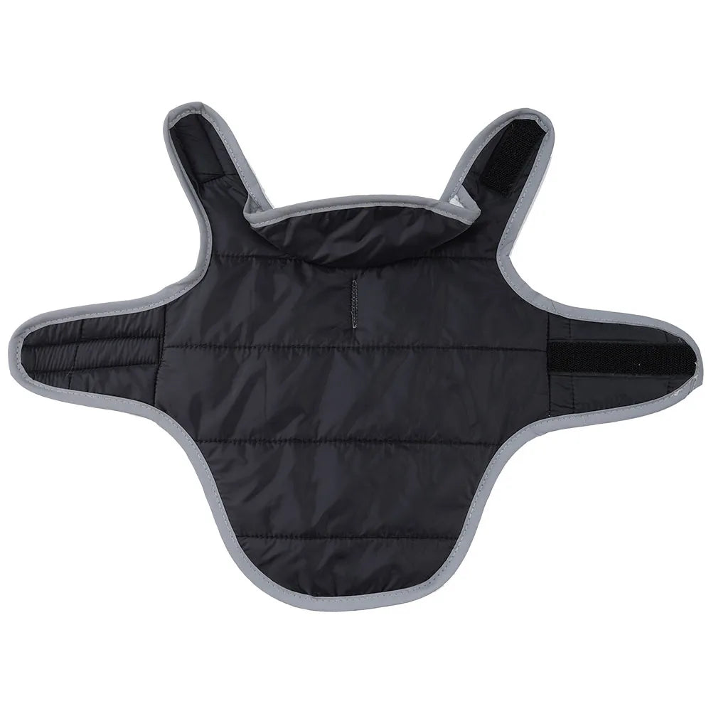 Reversible Waterproof Cat Jacket with Leash Hole for Winter
