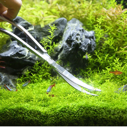 Aquarium Plant Scissors and Tweezers Set for Easy Maintenance