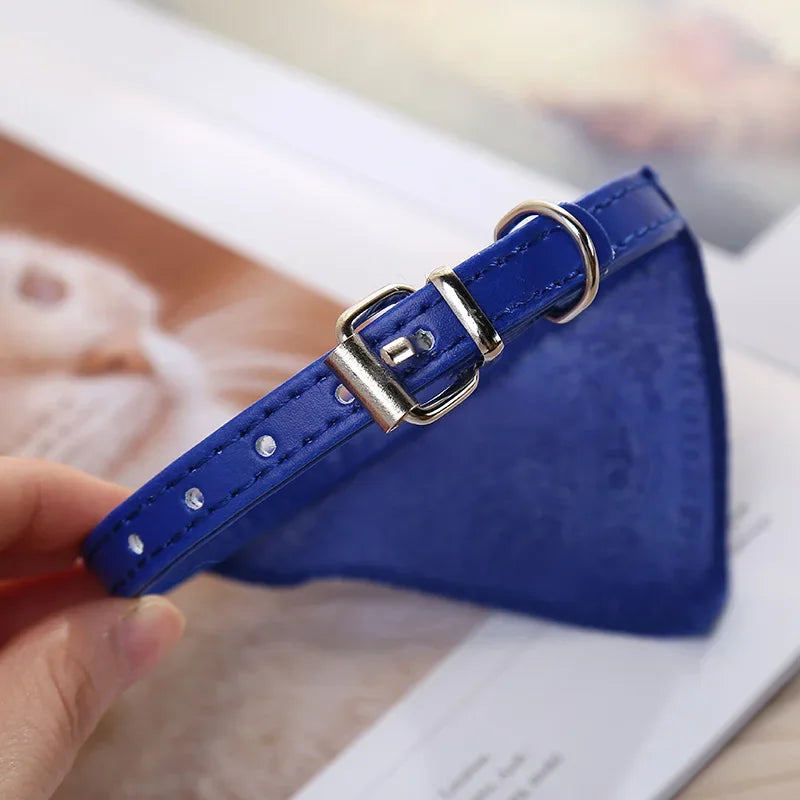 Adjustable Scarf Collar for Small Dogs and Puppies