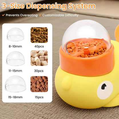 Puzzle Food Dispenser Dog Toy for Mental Stimulation