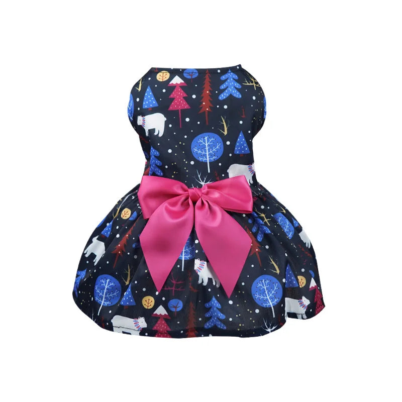 Christmas Dress for Small Dogs - Cute Holiday Outfit