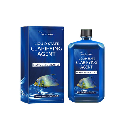 Aquarium Gravel Cleaner and Water Clarifier Solution