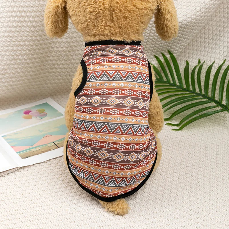 Summer Vest for Small Dogs and Puppies - Lightweight Pet Clothing