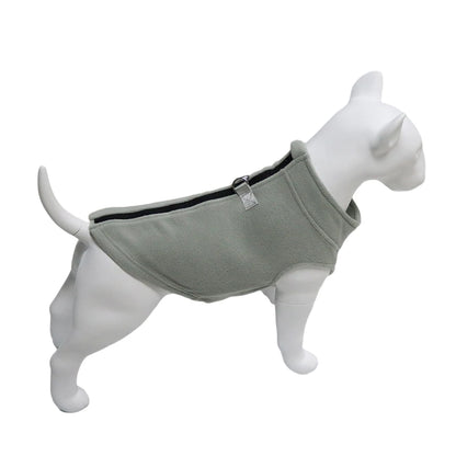 Soft Fleece Dog Jacket for Small to Medium Pets