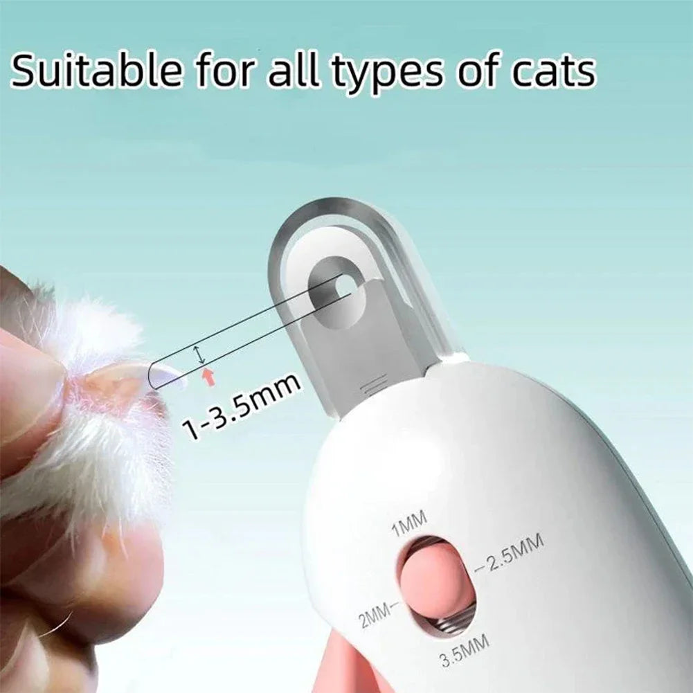 Safety Lock Cat Dog Nail Clipper for Grooming Pets