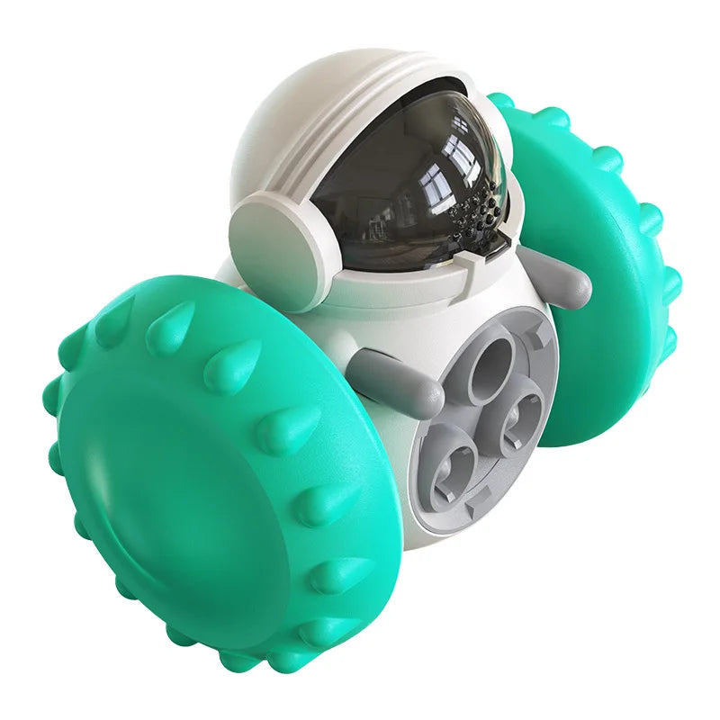 Interactive Puzzle Treat Dispenser for Small Dogs and Cats