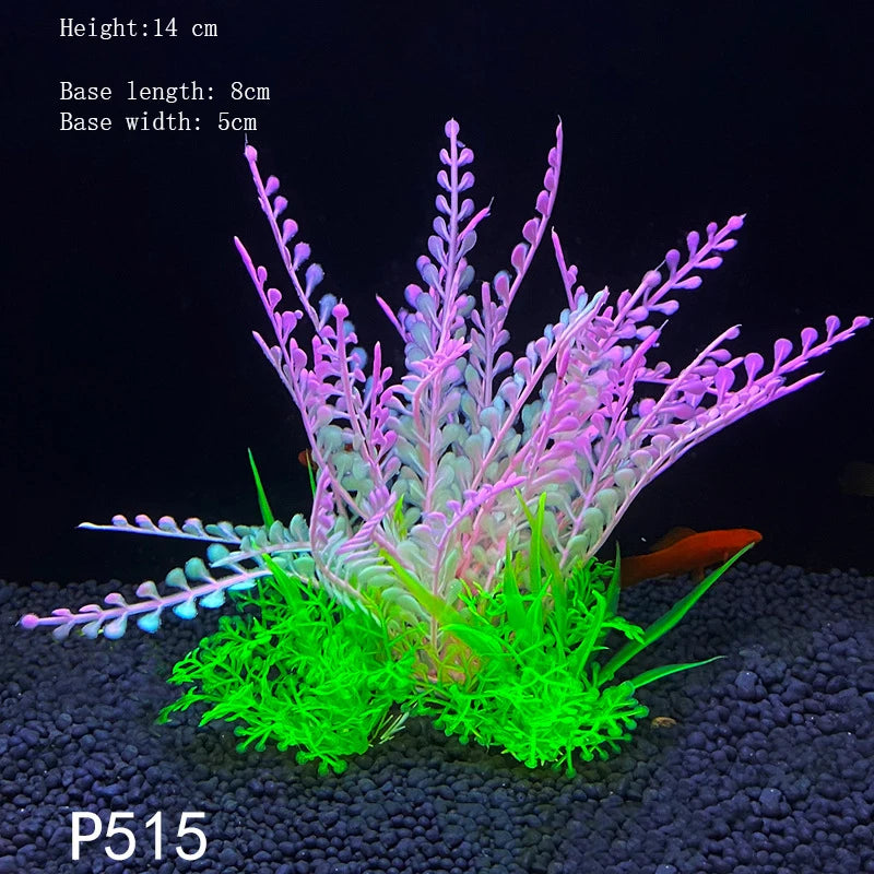 Artificial Aquarium Plants - Green Water Grass Decoration