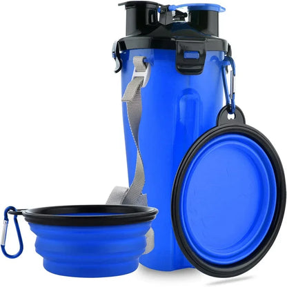 Collapsible Dog Water Bottle with Portable Bowls