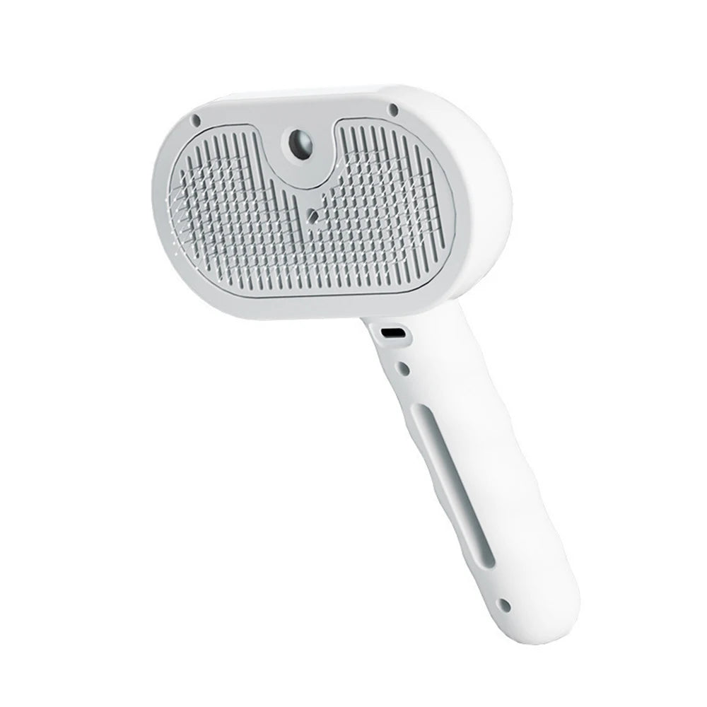Steam Spray Grooming Brush for Dogs