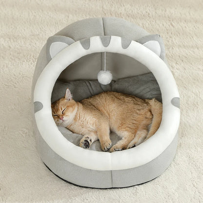 Warm Cat House and Dog Bed Tent for Cozy Sleeping