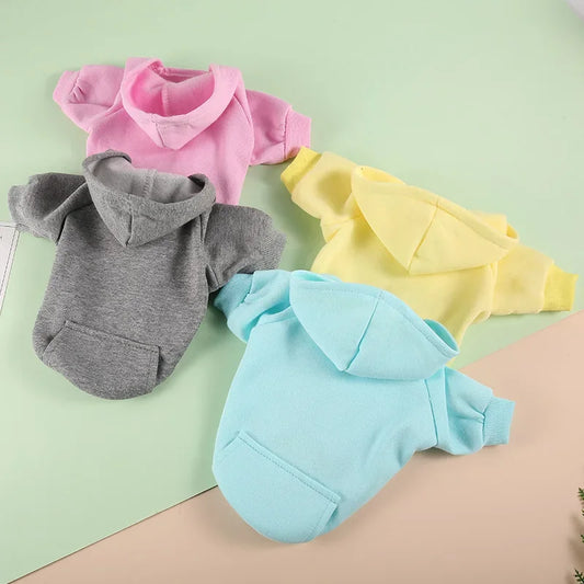 Cozy Cat and Dog Hoodies for Small Pets
