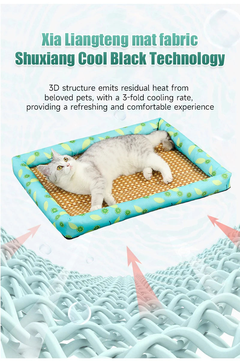 Cooling Dog and Cat Ice Pad for Summer Comfort