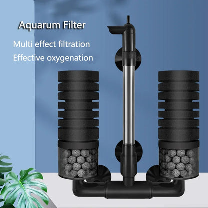 Biochemical Sponge Filter for Fish Tank Air Pump