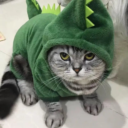 Cozy Fleece Jumpsuit for Small Dogs and Cats