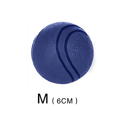 Bite-Resistant Rubber Dog Ball Toy for Puppies and Dogs