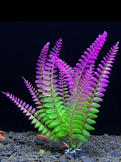 Plastic Aquatic Plants for Aquarium Decoration - Seagrass Style