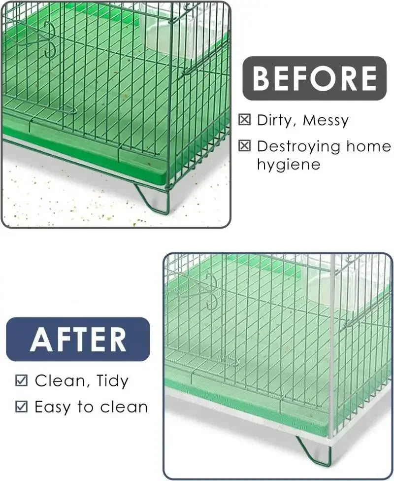 Bird Cage Cover – Elastic Mesh for Square and Round Cages